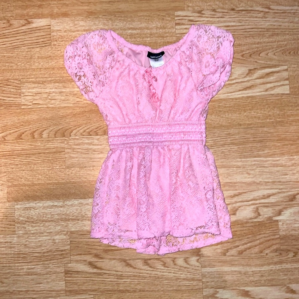 Basic Editions Light Pike Lace Shirt Size XS (4/5)